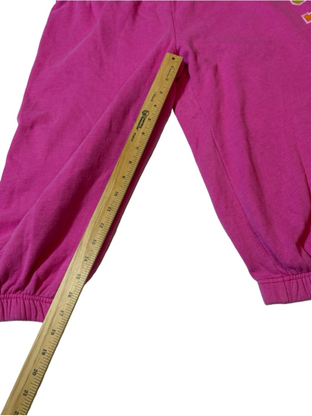 Victoria Secret PINK Sweatpants Y2K Pink Graphic Logo Cozy Lounge - Picture 3 of 10
